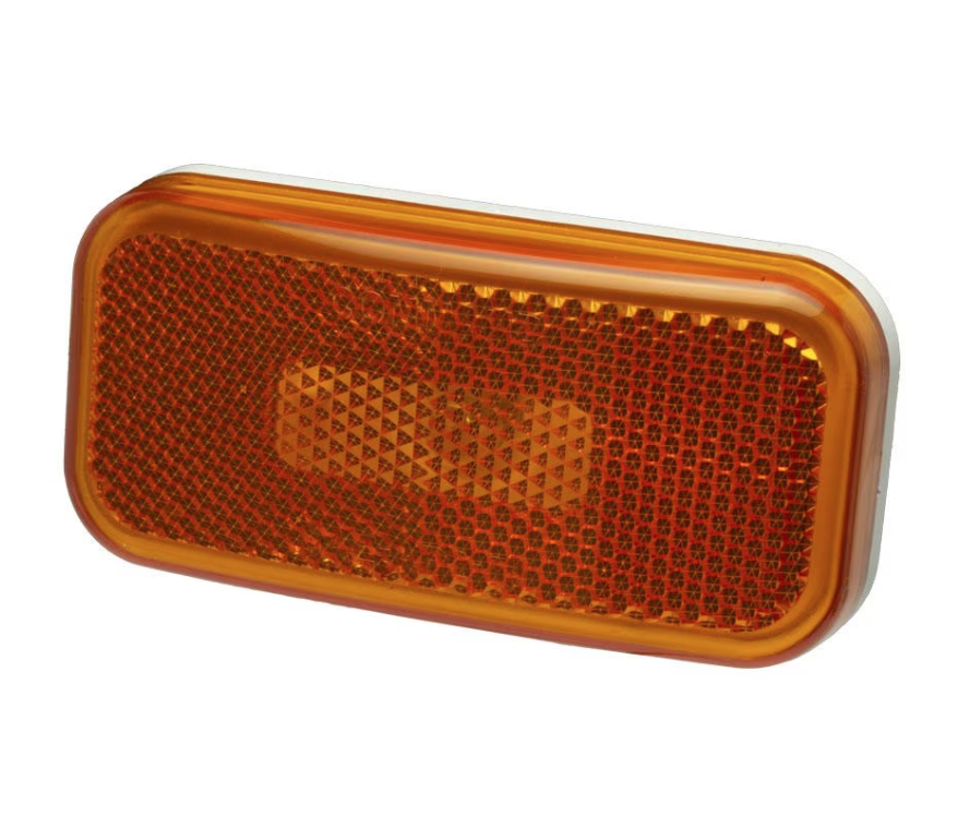 Creative Products 00359 Amber Clearance Light with White Base