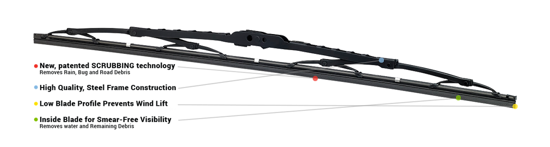 Scrubblade SB2200 Heavy Duty Windshield Wiper