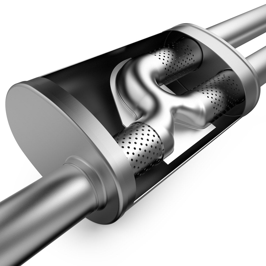 MagnaFlow 16829 Dual Cat-Back Exhaust System