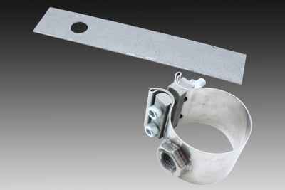 AEM Electronics 30-2355-250 No-Weld O2 Mount for 2-1/4–2-1/2-Inch Pipe