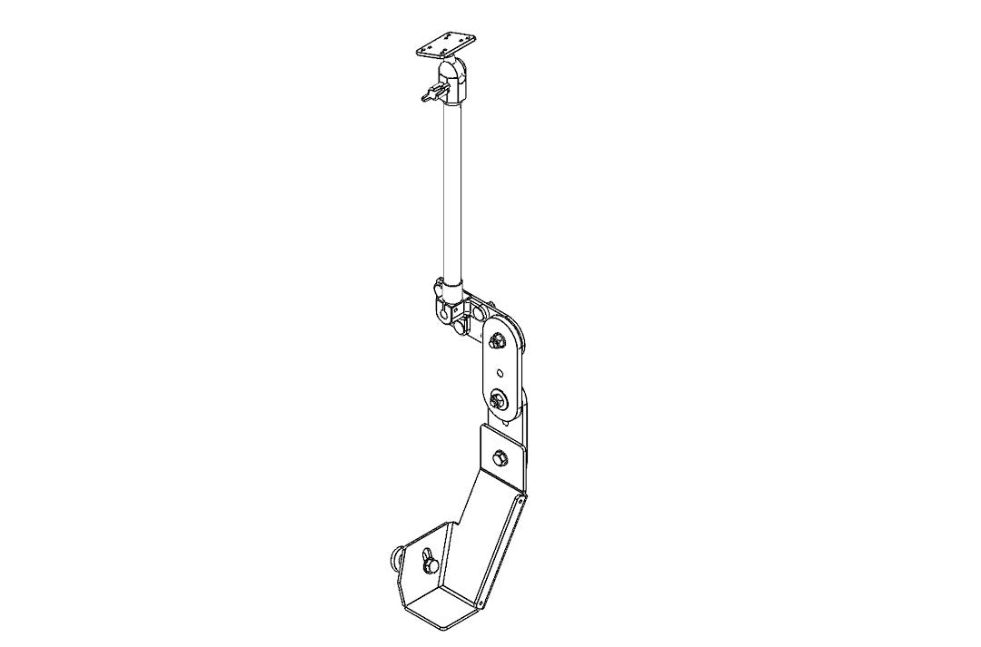 Havis Inc. Pkg-Fam-107 Ball Mount for Keyboard