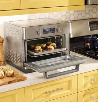 GE Appliances G9OAAASSPSS 8-in-1 Toaster Oven Air Fryer Combo with Convection, No – image 7