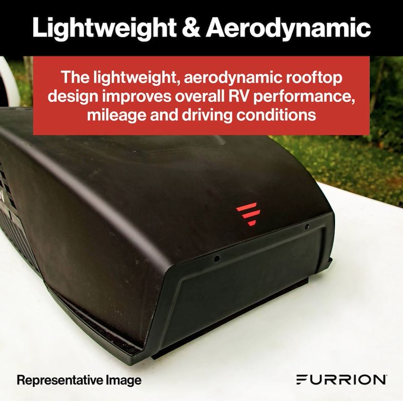 Furrion FACR13HESA2-BL-AM Chill HE Rooftop RV A/C 13500 BTU Black – image 4