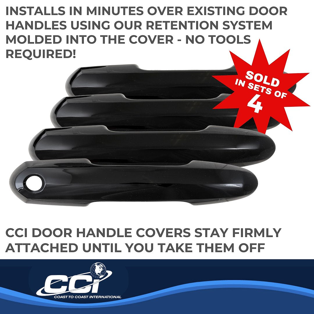 Coast To Coast DH68594BLK RAV4 Full Gloss Handle Overlay Kit - image 4