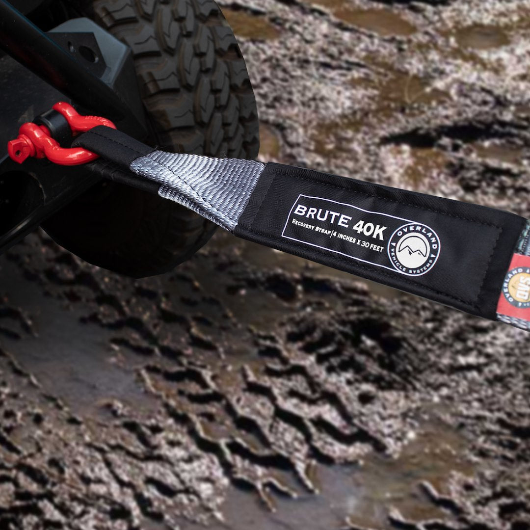 Overland Vehicle Systems 19099916 Non-Stretch Synthetic Tow Strap