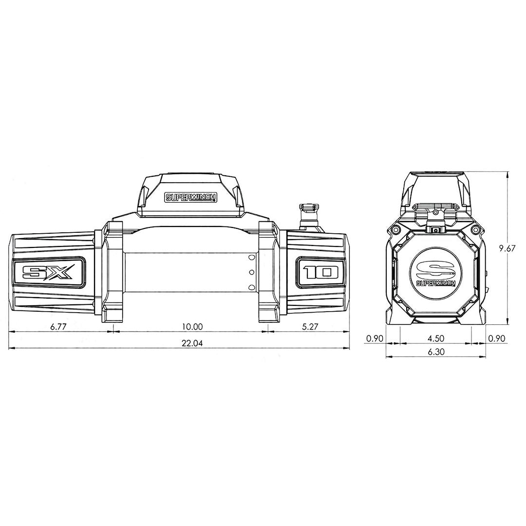 Superwinch 1710201 SX Series Planetary Winch