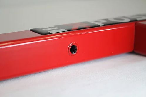 Exposed Rack 8-00-9702-RD Red Middle Crossbar for Roof Rack