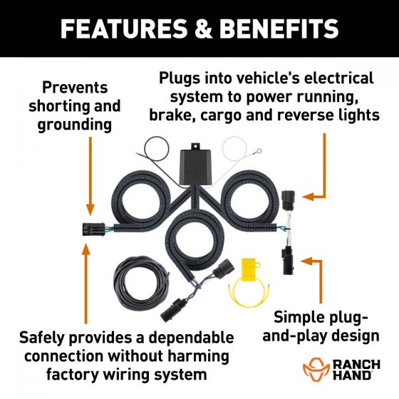 Ranch Hand RHE-10005 Legend Lighted-Rack Harness
