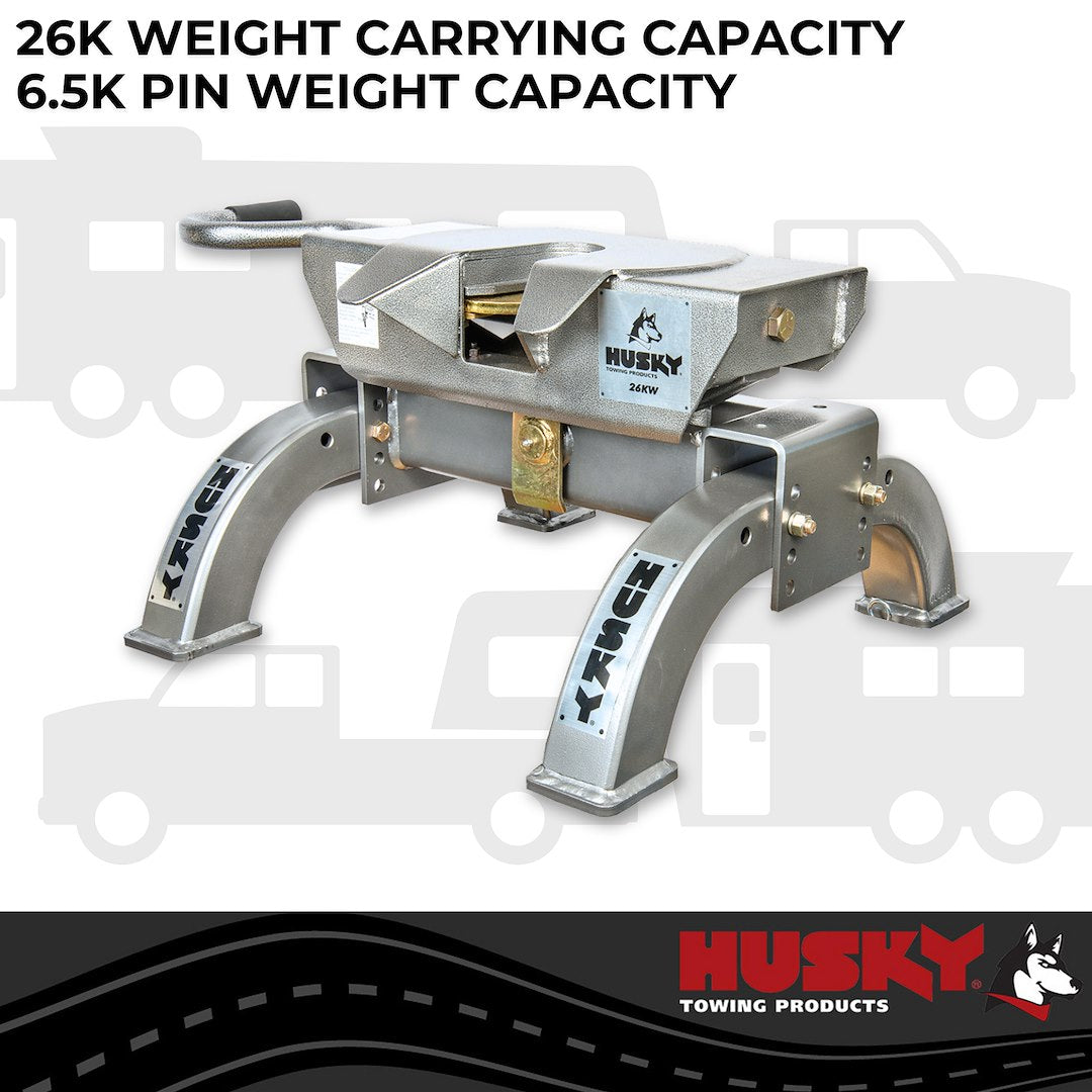 Husky Towing 33232p Fifth Wheel Trailer Hitch - image 7
