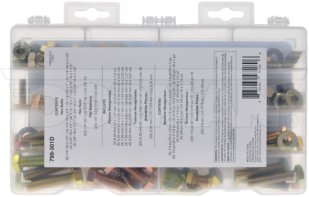 Dorman (OE Solutions) 799-301d Grade 8 Fastener Selection - image 3