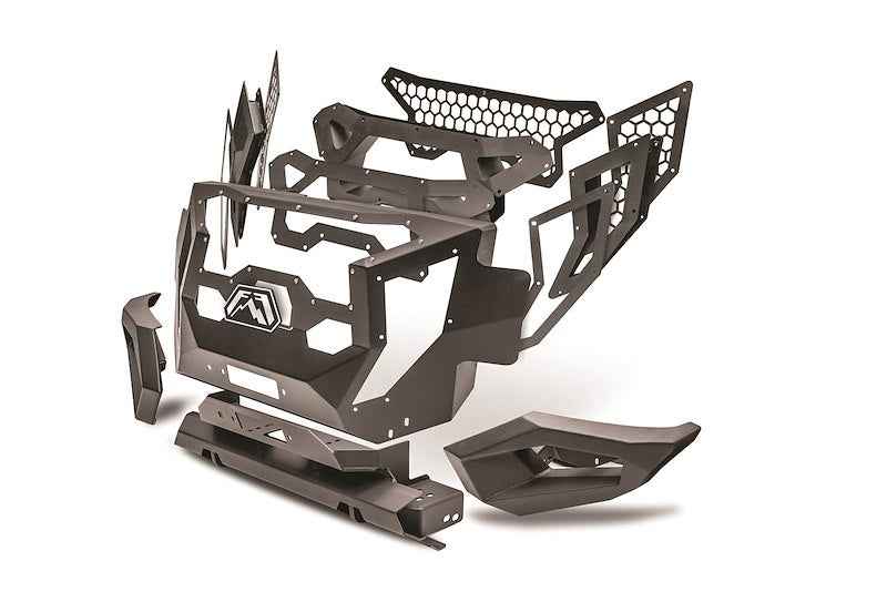 Fab Fours GR2900-1 Grumper Front Winch Bumper & Grille for 2016-2018 Ram 2500 & 3500 – image 5