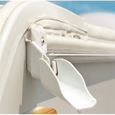 Camco Drip Rail Gutter Spout (42123) – Material: Plastic