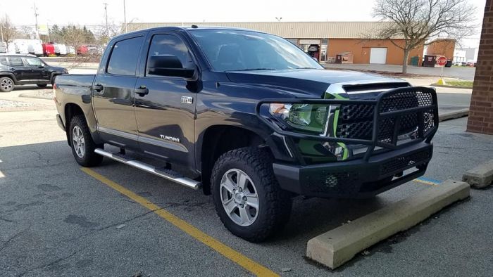 Ranch Hand MFT14HBM1 Midnight Grille-Guard Bumper Assembly