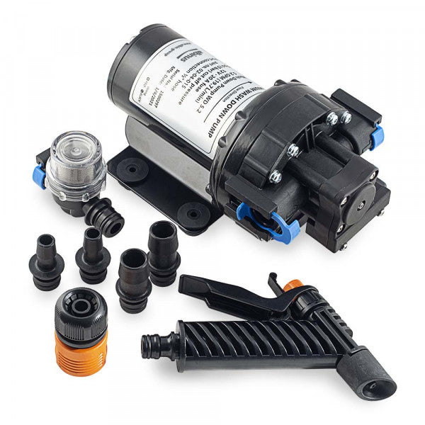 Albin 02-04-015 12V Washdown Diaphragm Pump, 5.2 GPM - image 2
