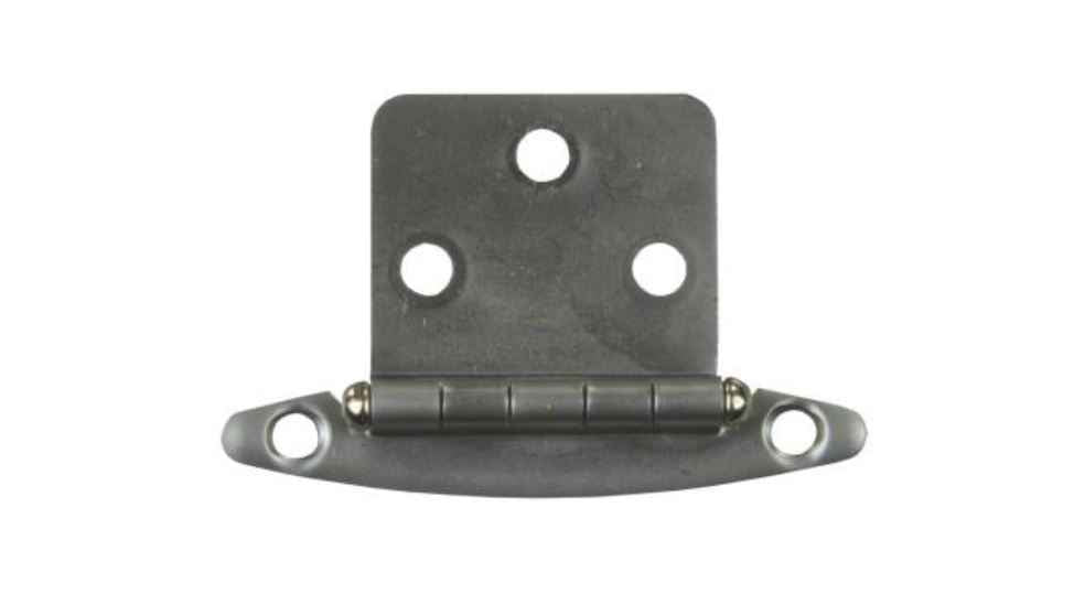 JR Products 70655 Chrome Universal Flush Free-Swing Hinge