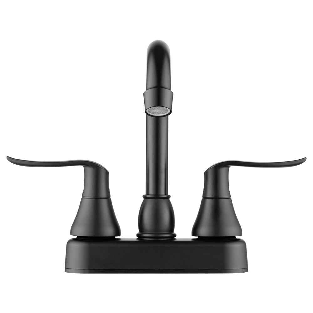Dura Faucet RV Bathroom Faucet - High-Rise, Dual Lever – FPB155LHMB