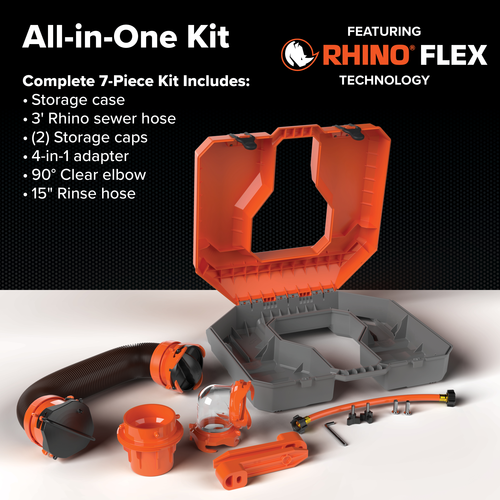 Camco 39023 Portable Waste Holding Tank Dump Kit - image 6