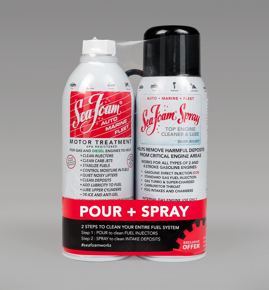 Sea Foam SF-SS Gasoline/Diesel Motor Treatment Combo