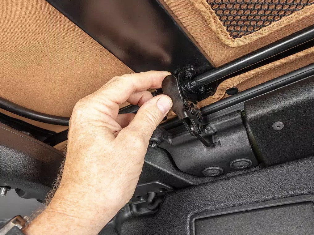 Rugged Ridge 13595.33 Voyager Frameless Fastback Replacement Top