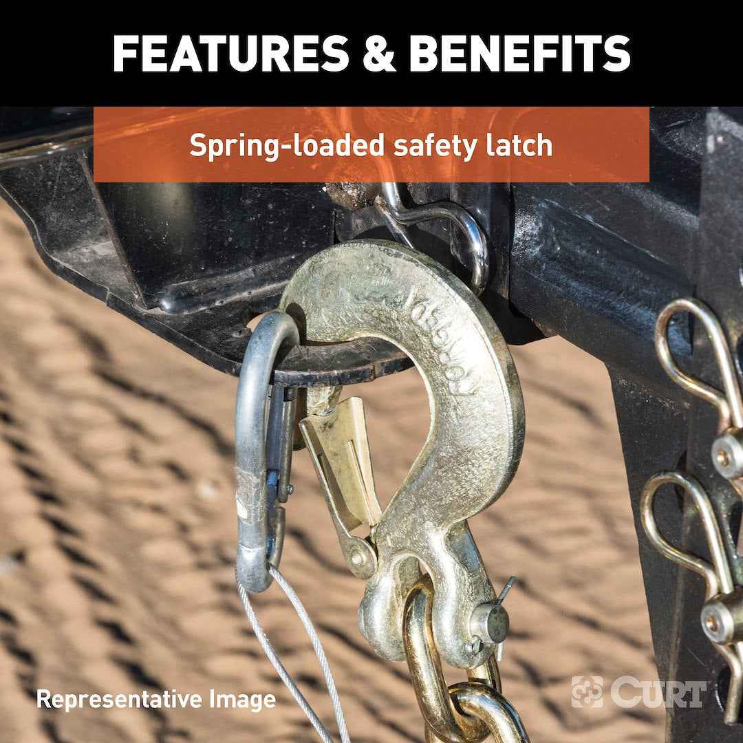 CURT Trailer Safety Chain Hook - Clevis Hook – 81960