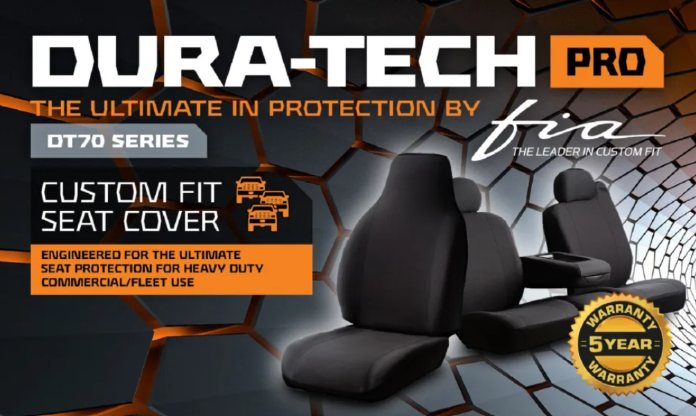 Fia DT79-44 Black Dura-Tech Pro Waterproof Seat Wrap