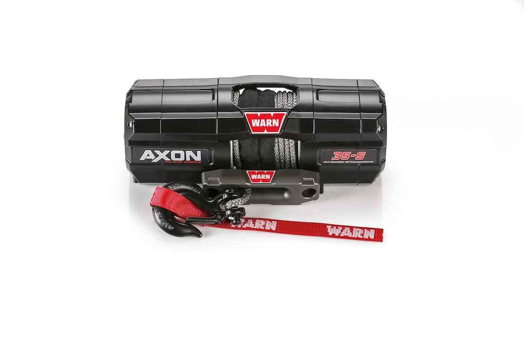 Warn 12V Winch - 3500 lb, Synthetic Line – 110230