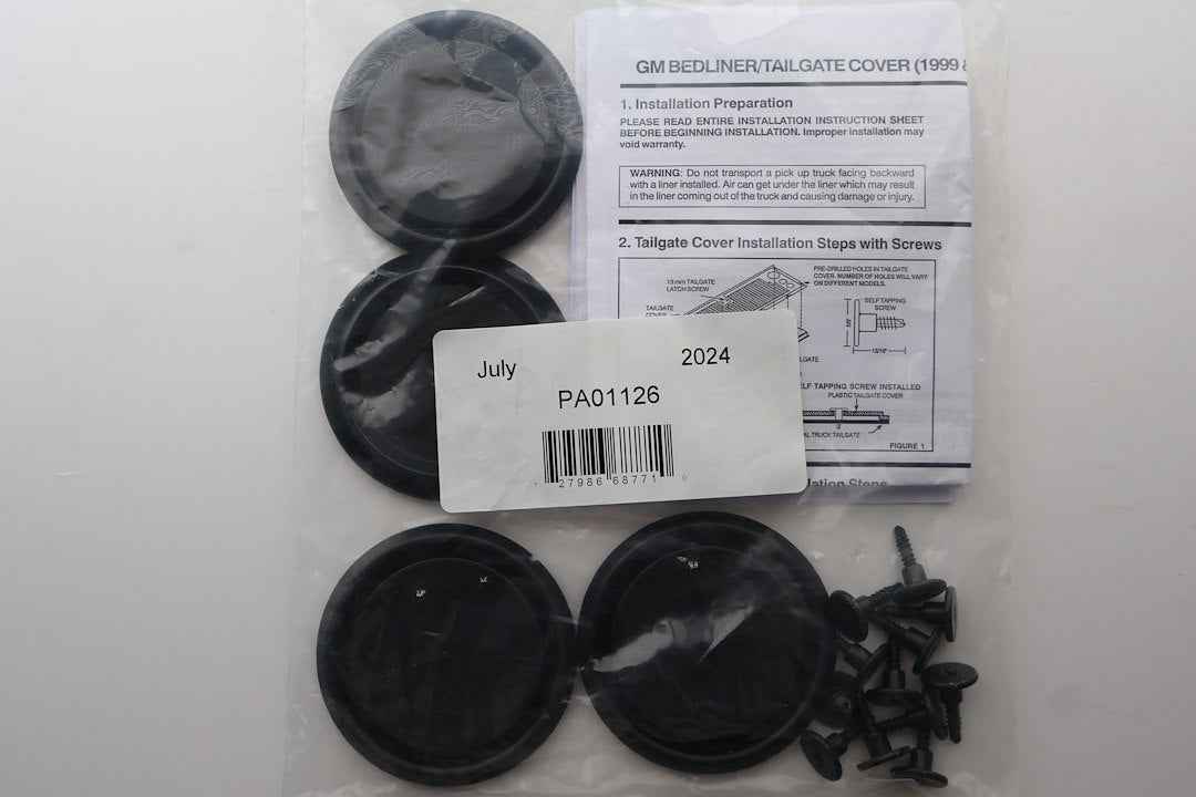 Penda PA01126 Under-Rail Bed/Tailgate Liner Fasteners
