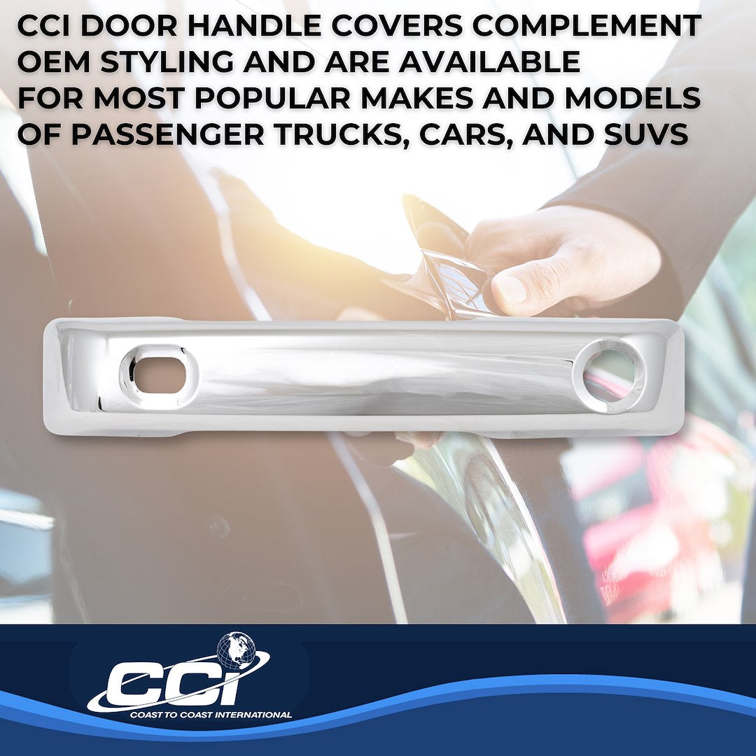 Coast To Coast DH68592S Ford Smart-Key Chrome Handle Overlay Kit - image 5