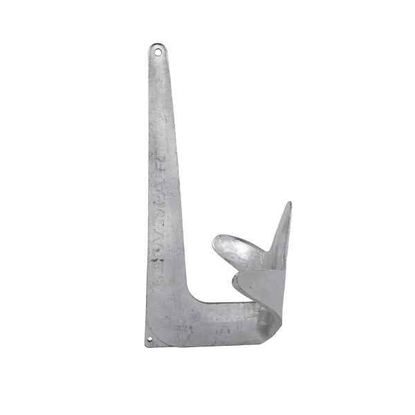 Lewmar 0057910 22-lb Steel Claw Anchor for 30–40-Foot Boats