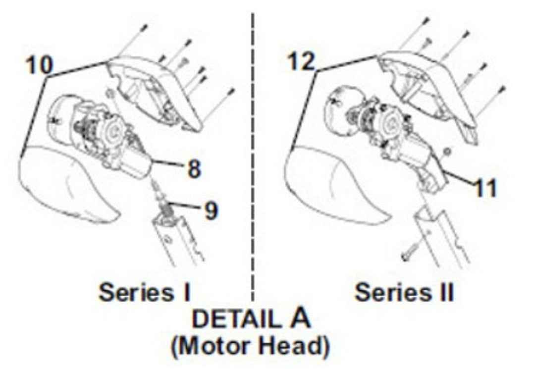 Carefree RV Awning Motor - Wall Mount, 12 Volt – R001326WHT
