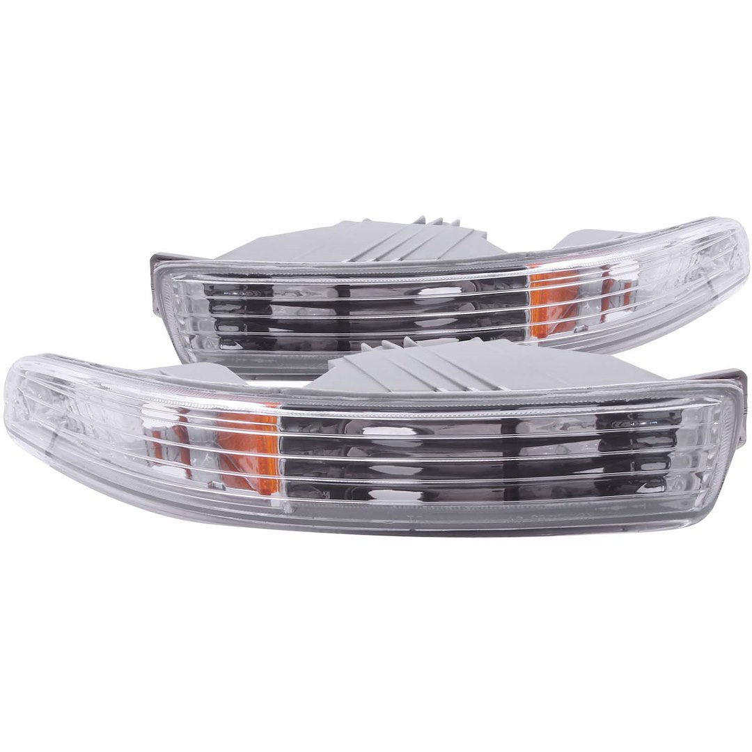 ANZO USA 511020 Integra Euro Parking Light Pair, Chrome