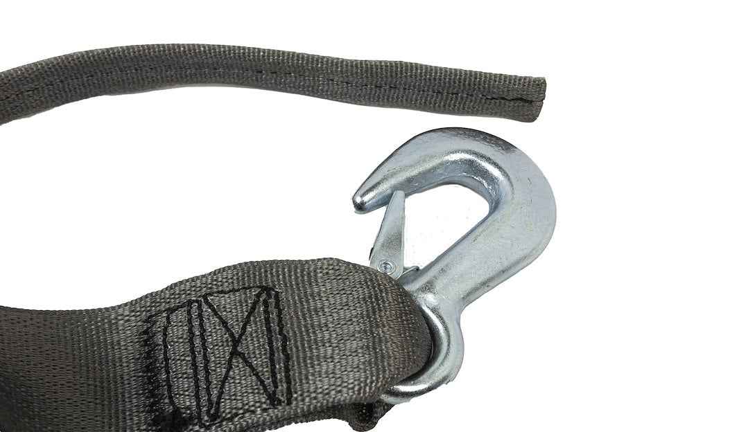 IMMI F14214 BoatBuckle 15-Foot Winch Strap, Hook/Tail Mount
