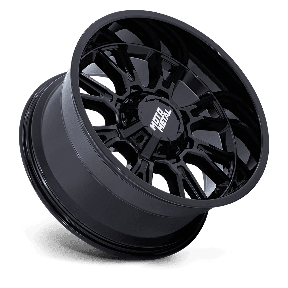 Moto Metal MO810BX20908020 Gloss Black Split-Spoke Wheel, 20x9 - image 2