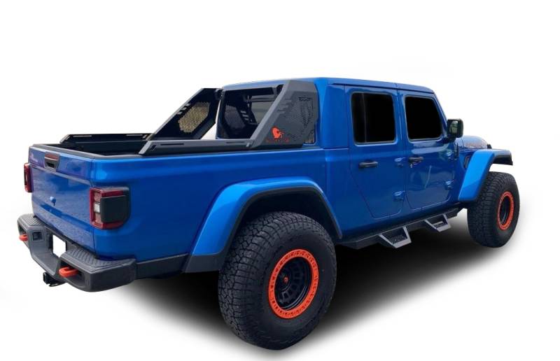 Black Horse VIRB09B Vigor Gladiator Black Steel Roll Bar - image 7