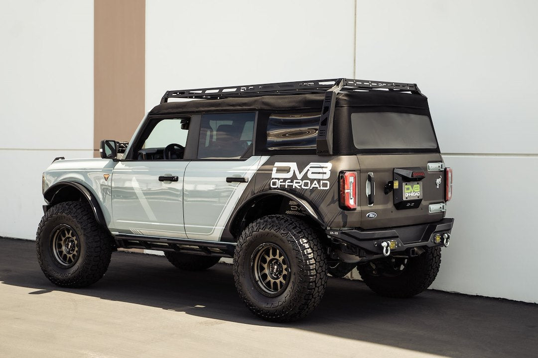 DV8 Offroad TSBR-01 Bronco License Plate Relocation Kit