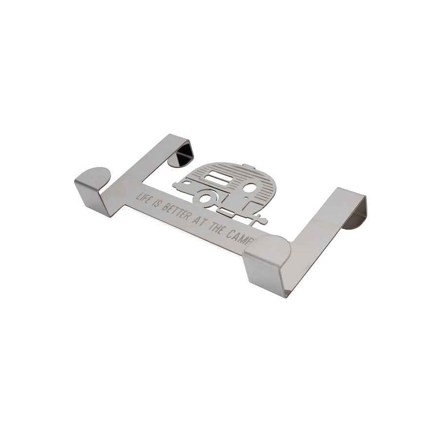 Camco 53381 Campsite Over-Cabinet Two-Hook Towel Rack