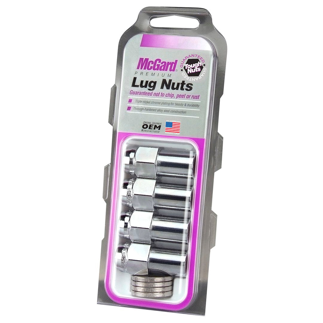 McGard 62001 Tough Nut Lug Nuts, Four-Piece Set