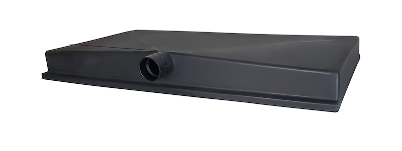 Icon 14429 Waste Holding Tank 32 Gallon 54.25 x 28.25 x 6.63 Inch RV Black & Gray – image 3