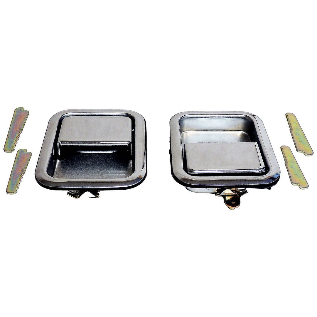 Crown Automotive 5758172K Two Chrome Steel Exterior Door Handles - image 4