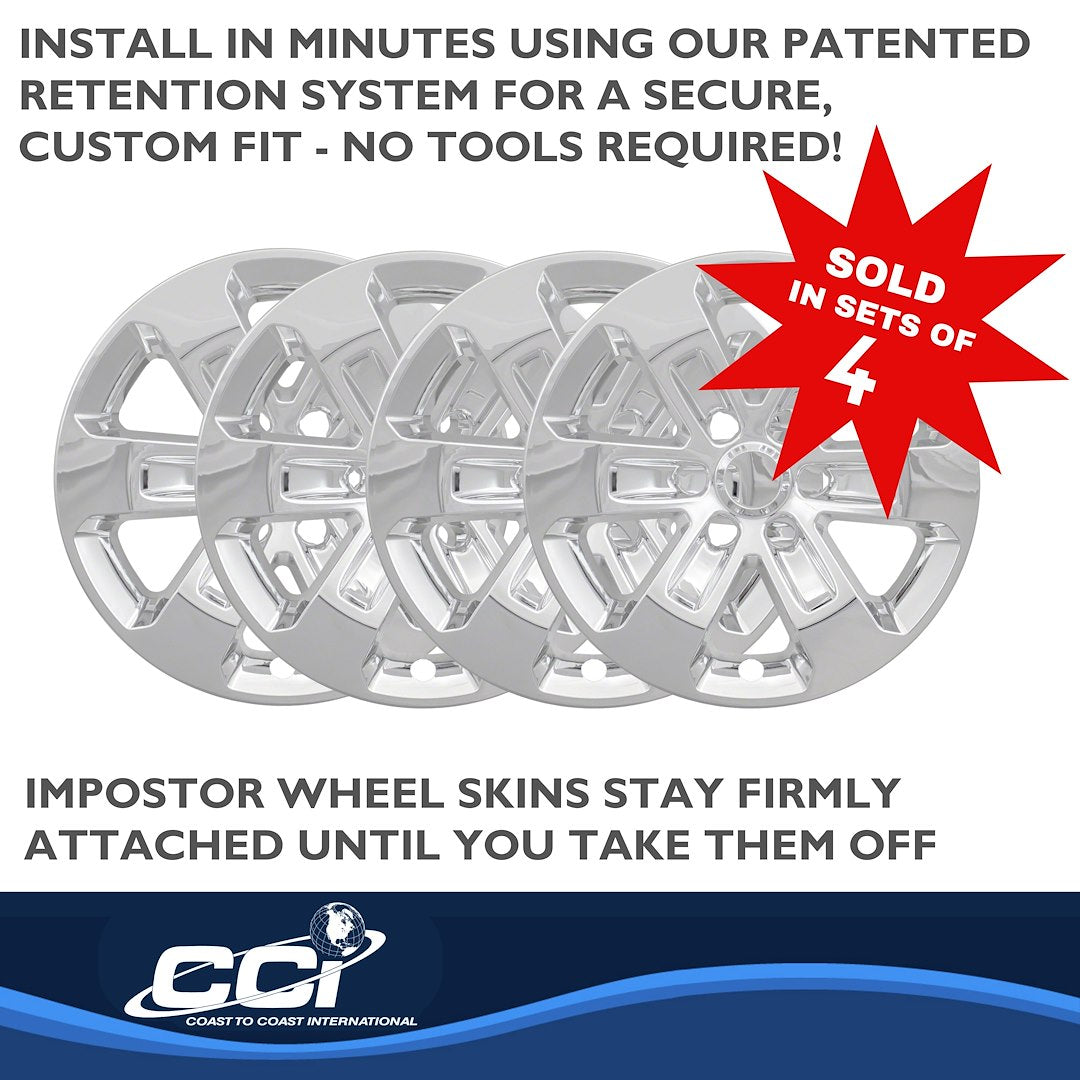 Coast To Coast IMP431X Ram 1500 18-Inch Chrome Skin Set - image 5