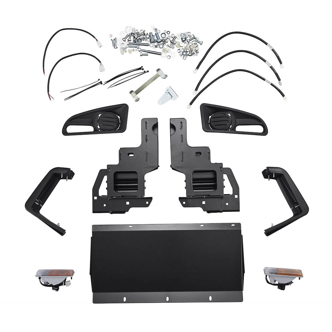 ARB 3413190 Black Steel Deluxe Winch Bumper - image 4