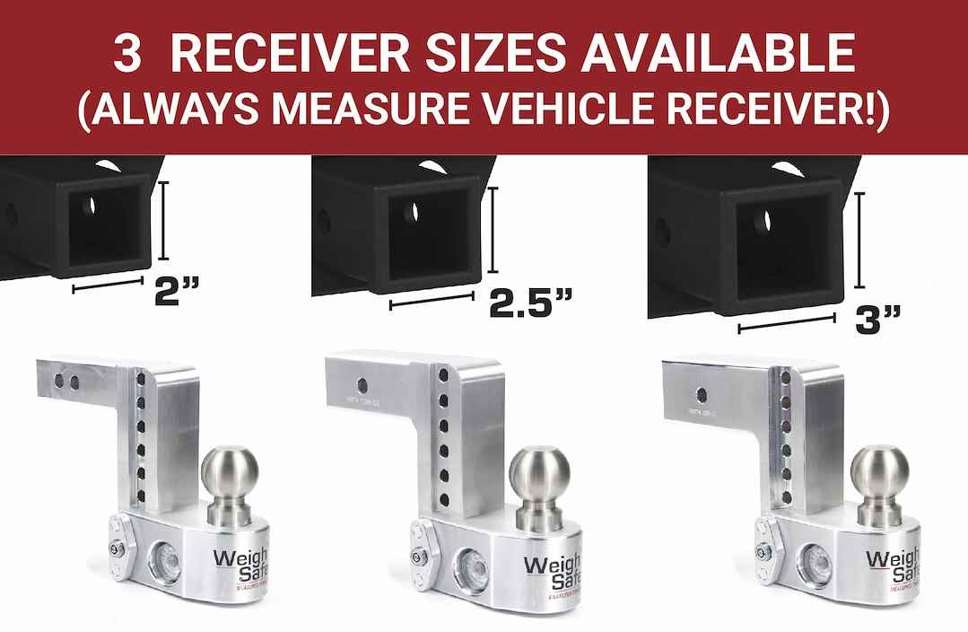 Weigh Safe Scale Ball Mount - 2 in, 8 in Drop – WS8-2-KA