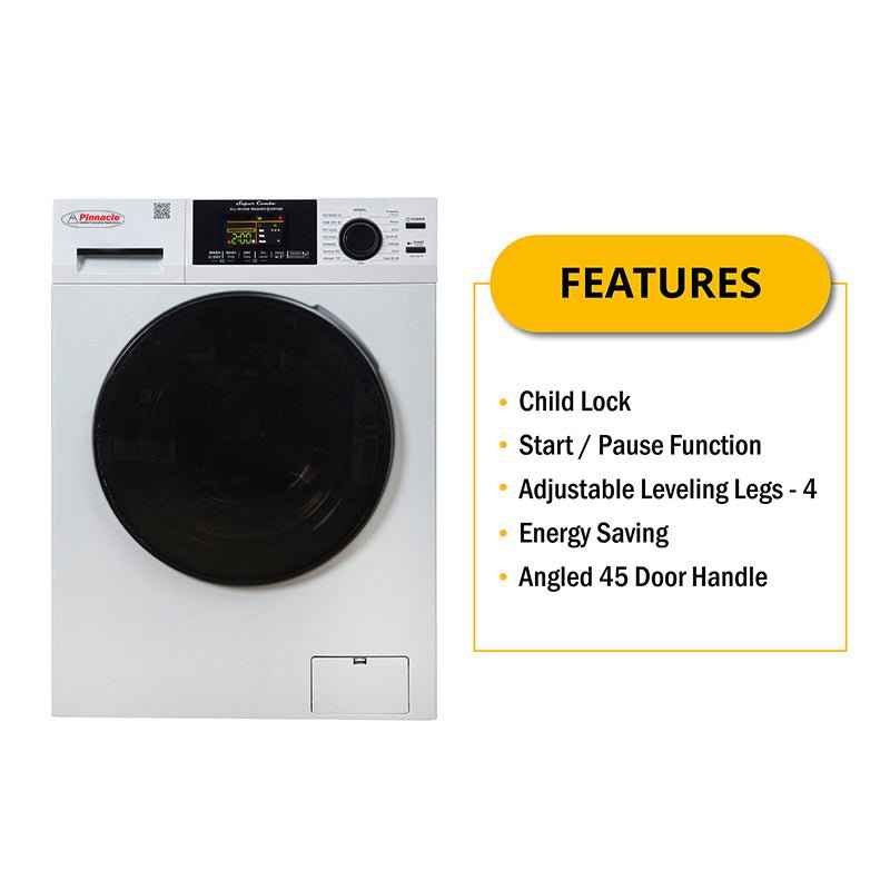 Pinnacle Appliances 22-4600 L W White 15 lb Washer Dryer Combo, 110V, Convertible Drying – image 11