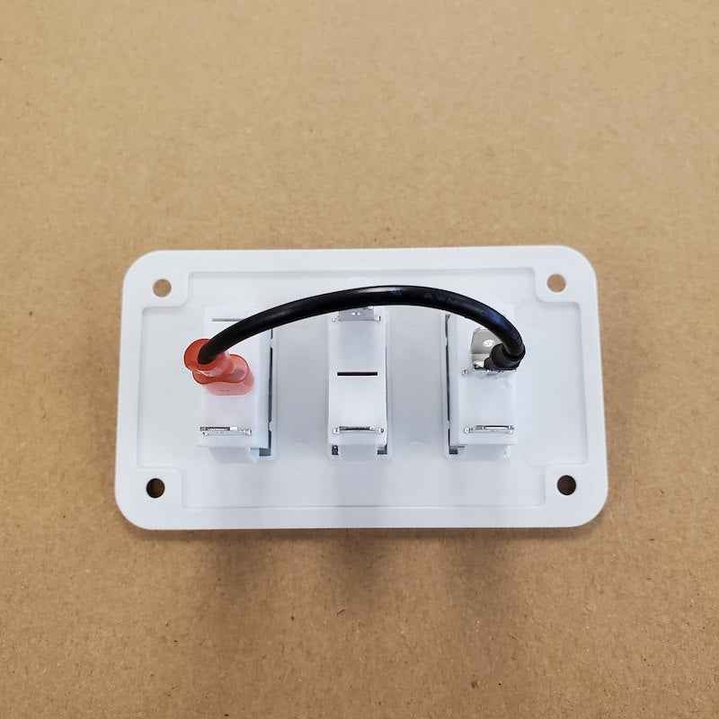 GE Appliances PMCSRS GE Water Heater Power Switch , For Dual Fuel Toggle Control, White – image 2