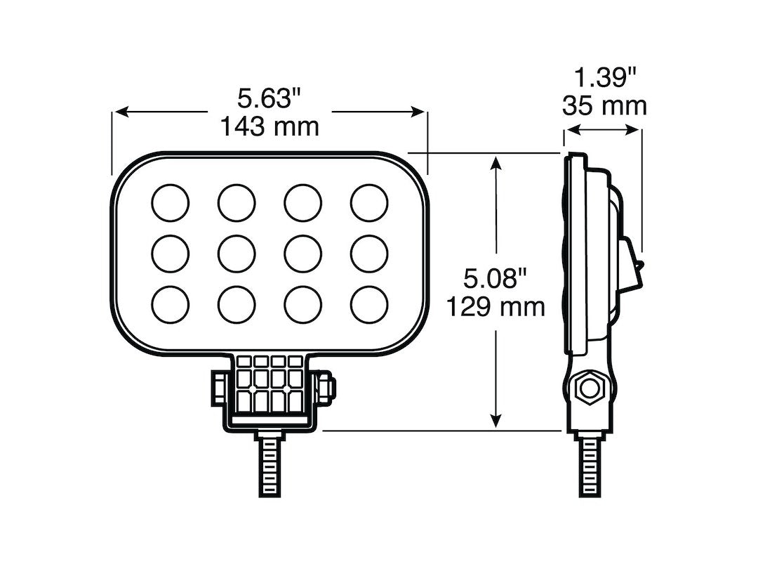 Peterson Mfg. M906-Mv-Amp Work Light - image 3