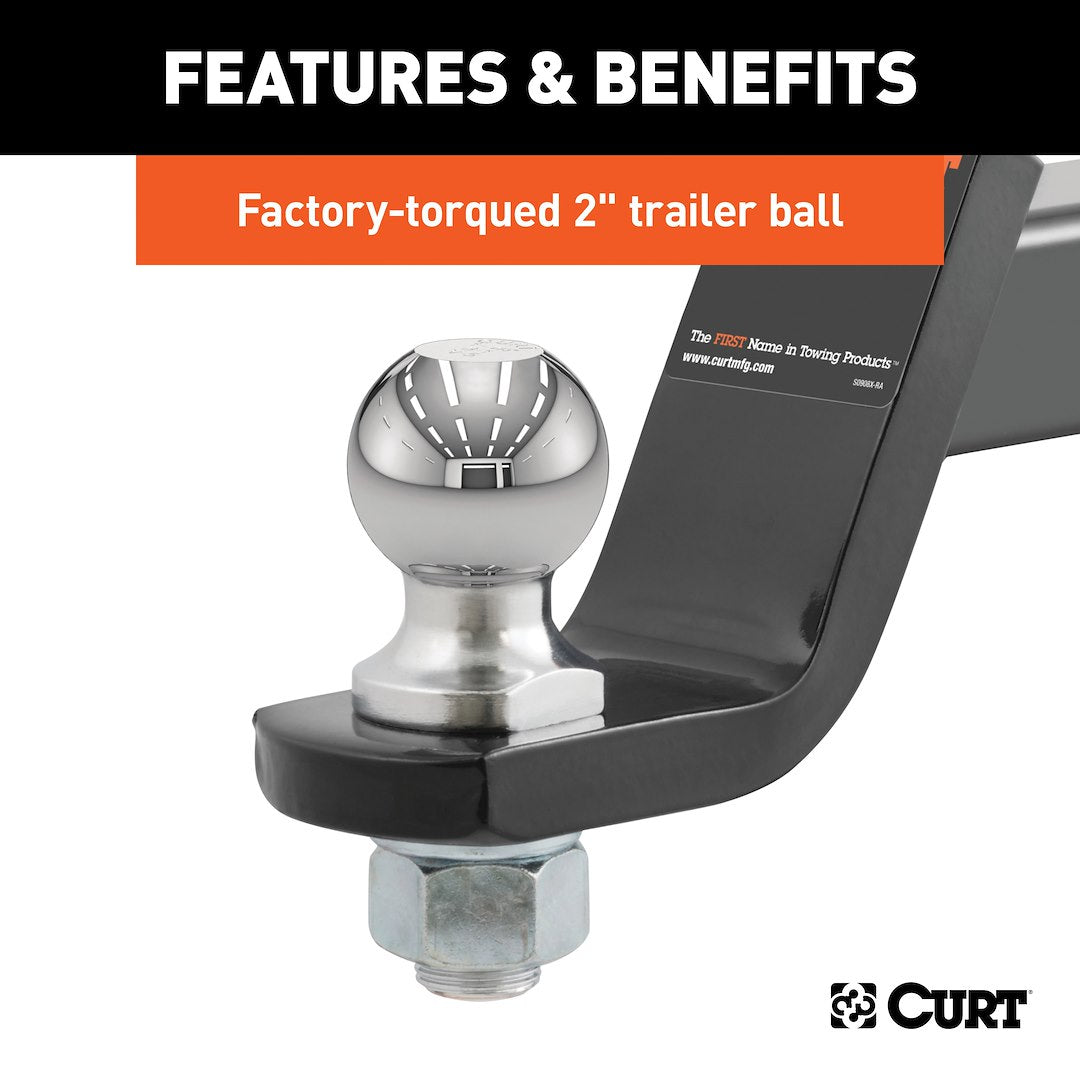 Curt 45856 Trailer Hitch Ball Mount - image 5