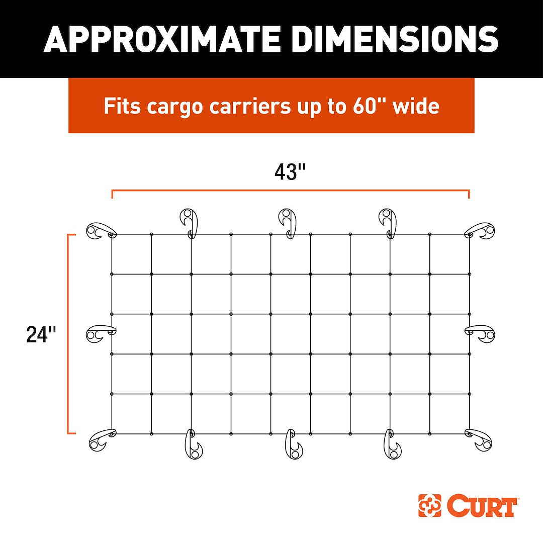 Curt 18223 Exterior Cargo Net - image 7