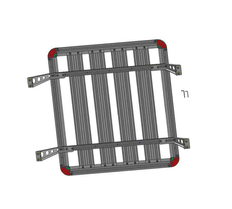 Black Horse WHPB4 Spike E-Roller Tray Bracket, 11.8-Inch