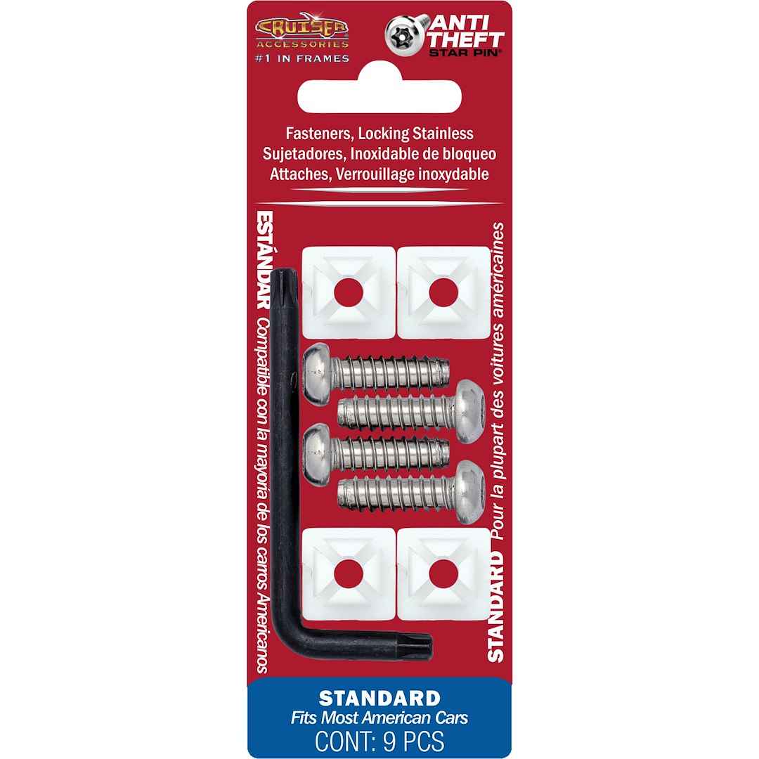 Cruiser 81200 Star Pin Locking 1/4-by-3/4-Inch Plate Fasteners