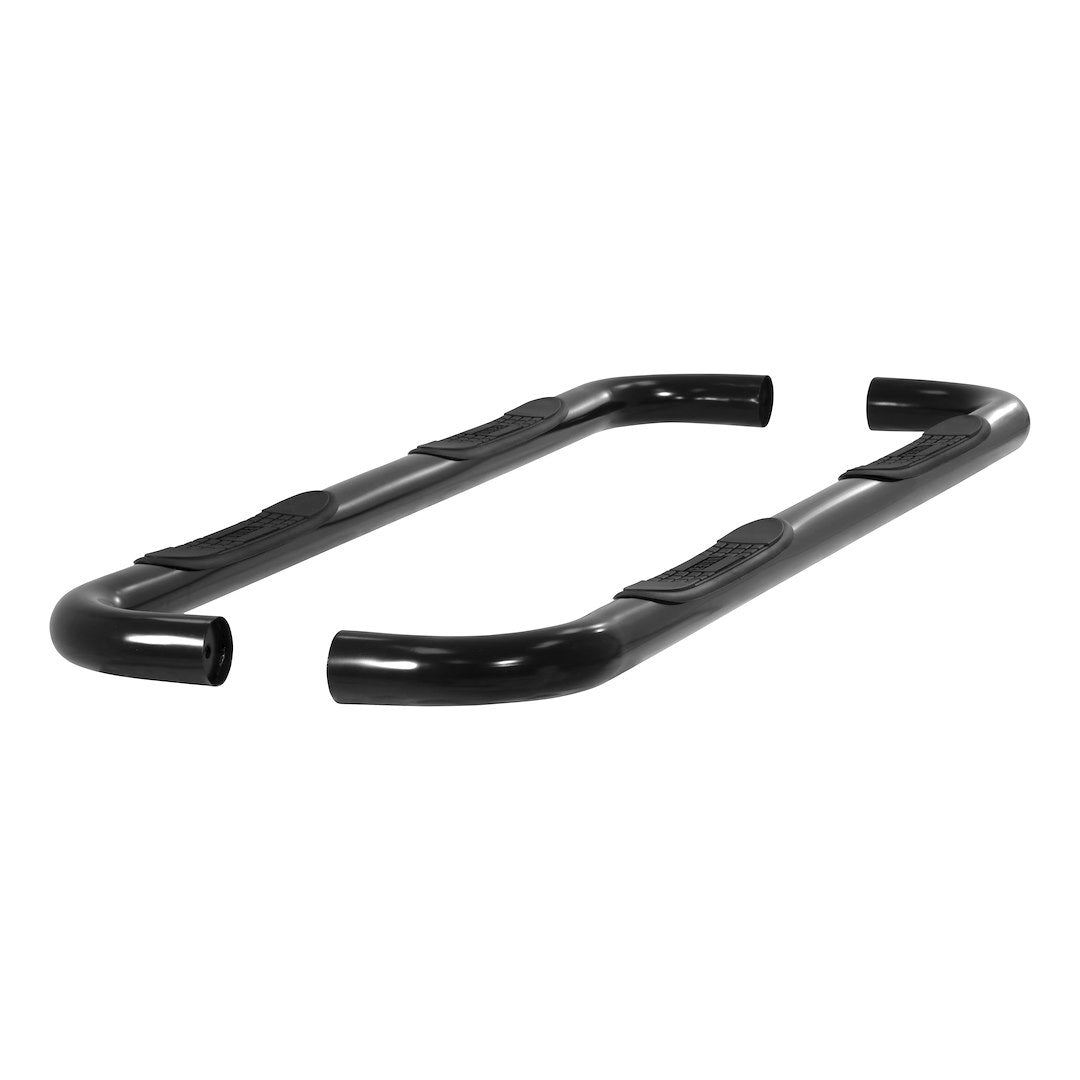 Aries 204009 Curved Black 3-Inch Steel Side Steps - image 2